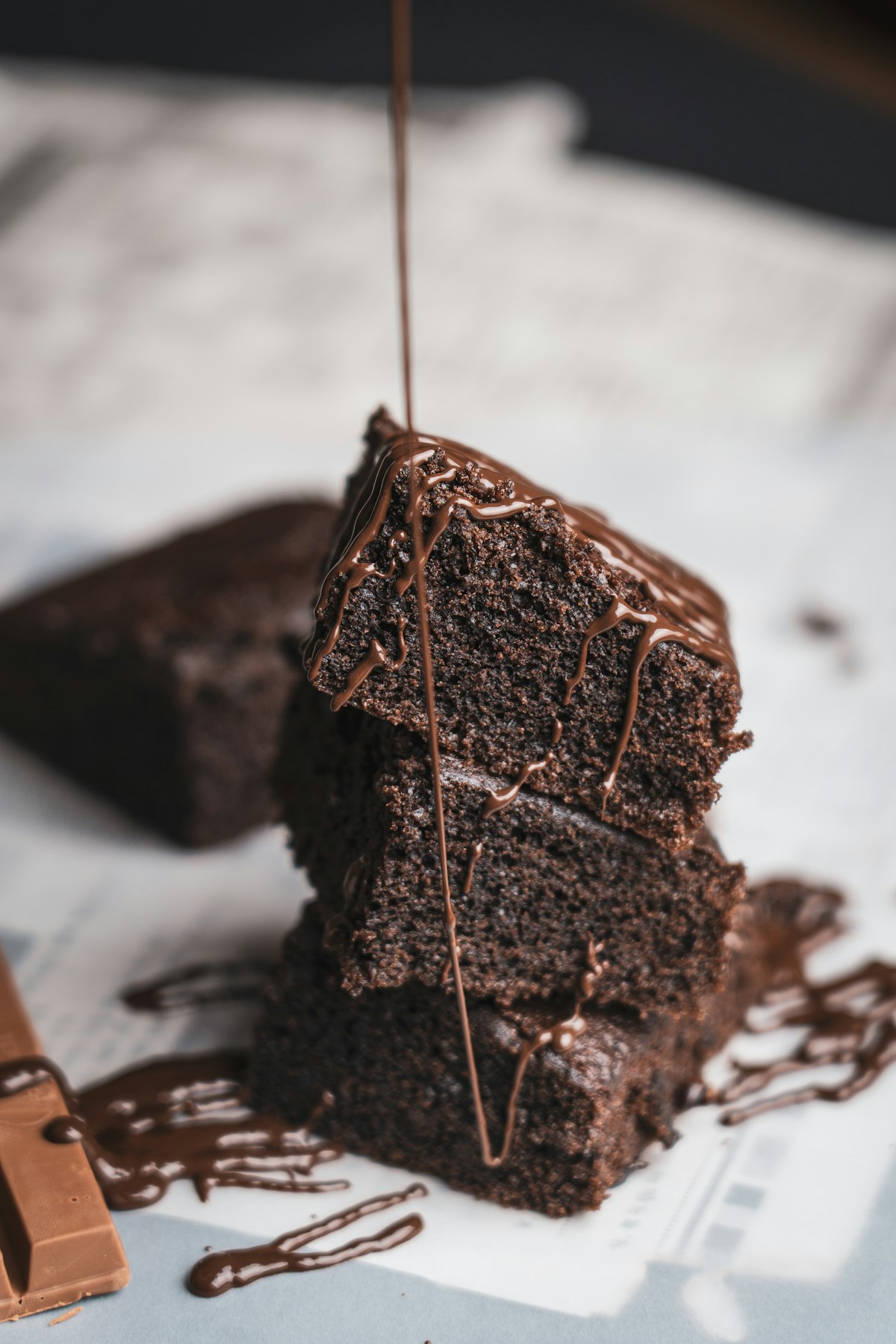 Fudgy Flourless Quinoa Brownies