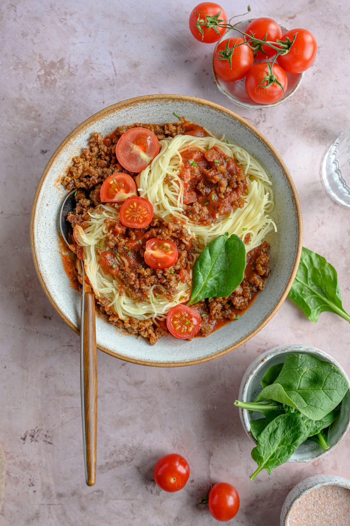 Quinoa Lentil Bolognese