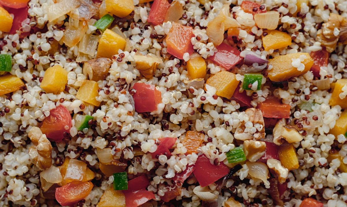 Quinoa and Roasted Sweet Potato Salad