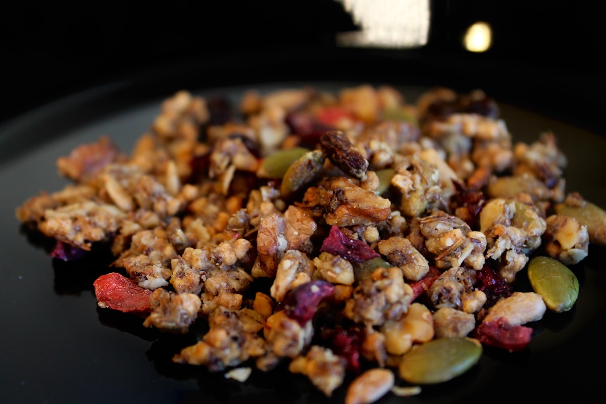Quinoa Trail Mix Clusters